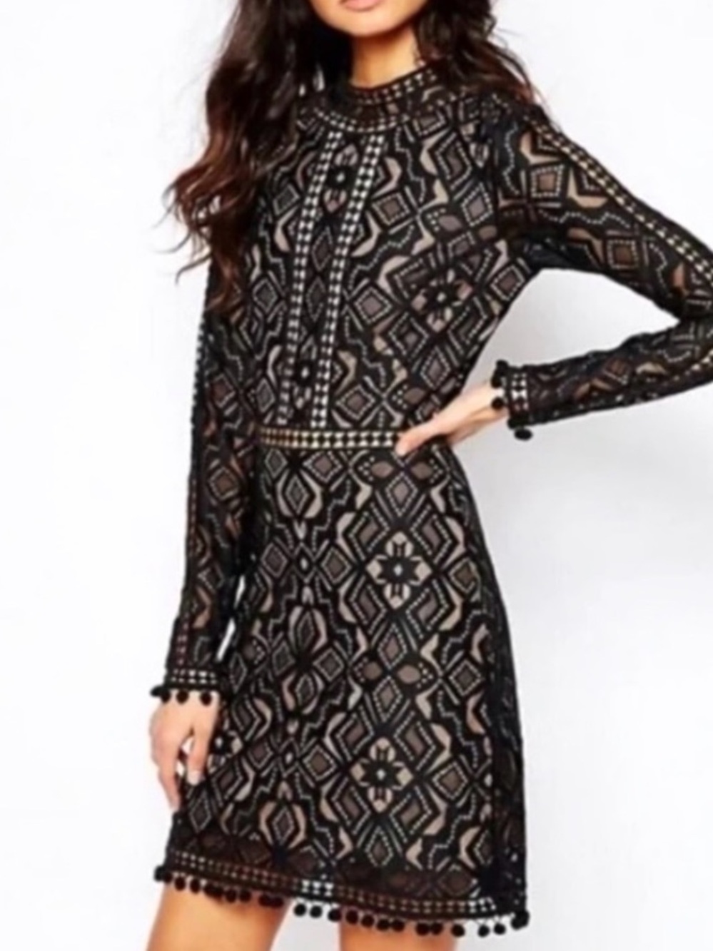 For Love & Lemons Lace Dress Size XS